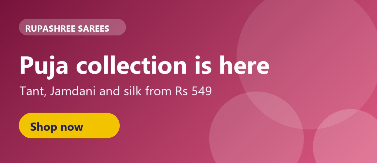 Puja collection is here